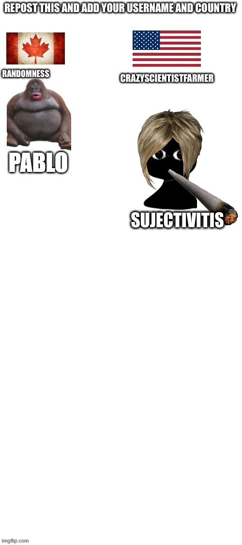 SUJECTIVITIS | made w/ Imgflip meme maker