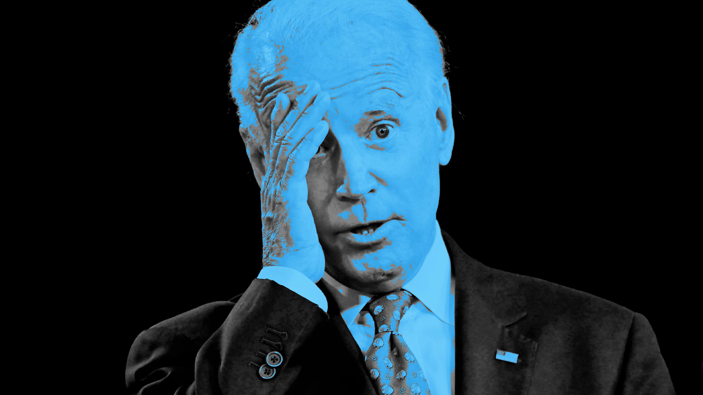 Biden shot Blank Meme Template