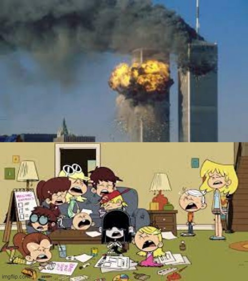 20 Years Ago... | image tagged in the loud siblings crying,9/11 | made w/ Imgflip meme maker