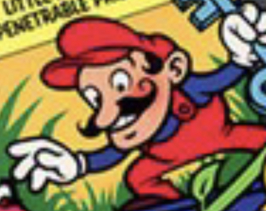 High Quality Cursed Mario Blank Meme Template