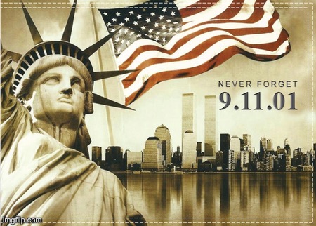 20 years since tragedy struck | image tagged in 9/11,usa,patriotism | made w/ Imgflip meme maker