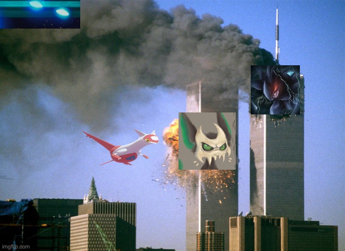 Bye. (I am not a new user.  I am not a child.  Just wanted to post something stupid) | image tagged in 911 9/11 twin towers impact | made w/ Imgflip meme maker