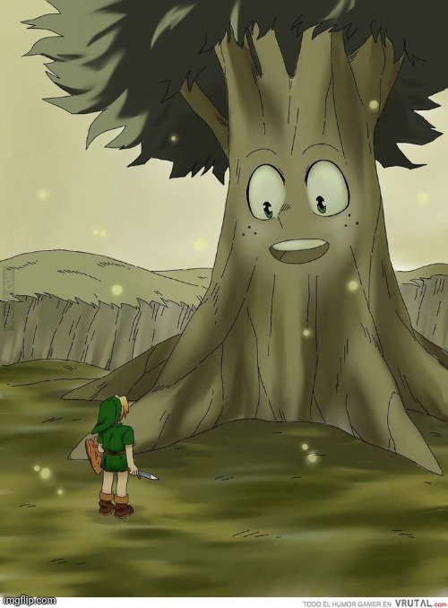 It's the Great D E K U Tree hahaha | made w/ Imgflip meme maker