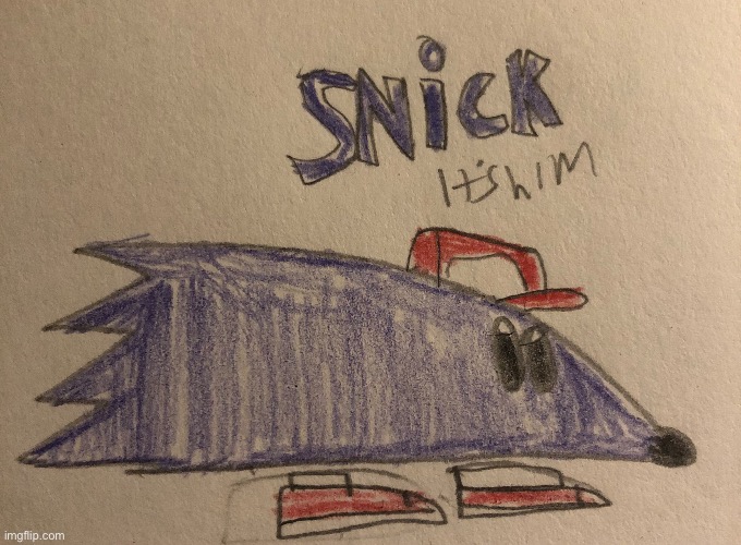 Art of Pizza Tower’s Snick | made w/ Imgflip meme maker