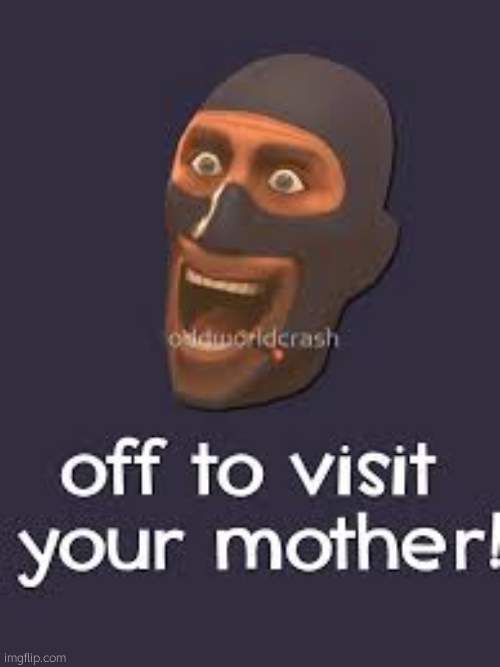 Well Off to visit your mother | image tagged in well off to visit your mother | made w/ Imgflip meme maker