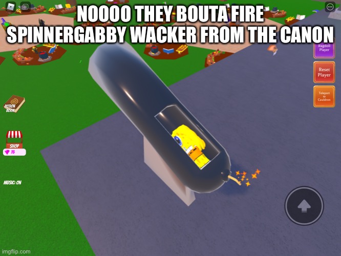 NOOOO THEY BOUTA FIRE SPINNERGABBY WACKER FROM THE CANON | made w/ Imgflip meme maker