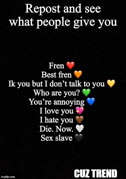 CUZ TREND | made w/ Imgflip meme maker