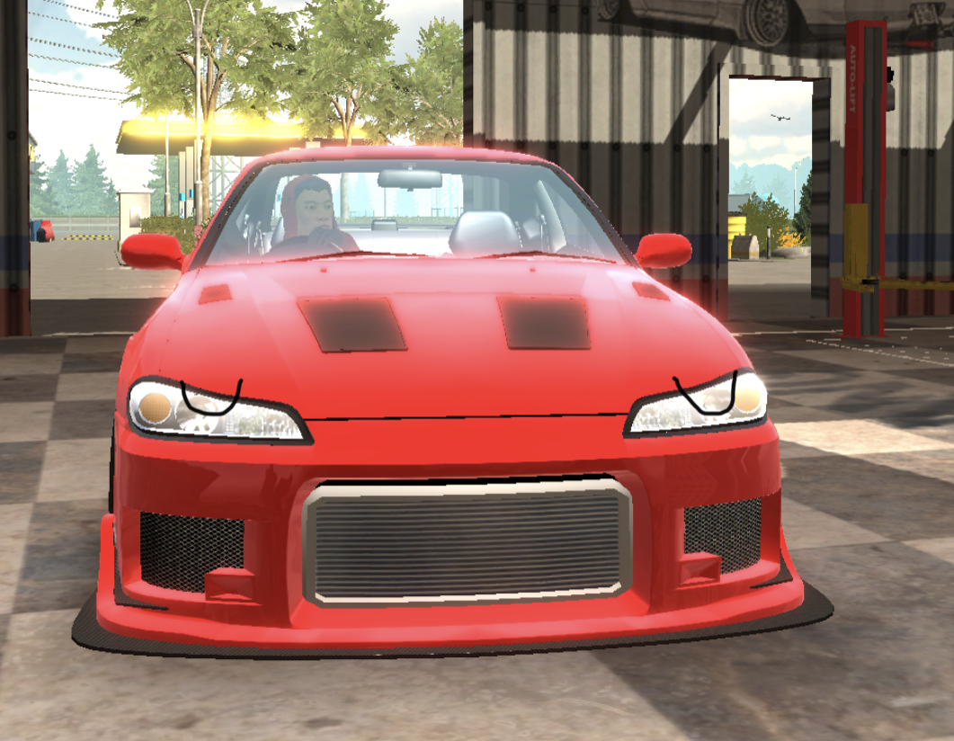 High Quality Sad Nissan Silvia S15 Blank Meme Template