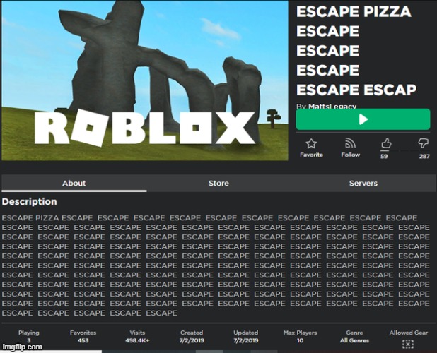 ESCAPE | made w/ Imgflip meme maker