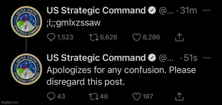US Strategic Command | made w/ Imgflip meme maker