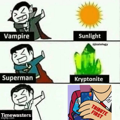 Weakness Findom | Timewasters | image tagged in weakness,memes | made w/ Imgflip meme maker