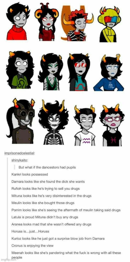 my god help me | image tagged in homestuck | made w/ Imgflip meme maker