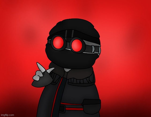 thing i made for MadnessHank_Official | image tagged in kinda a comission | made w/ Imgflip meme maker