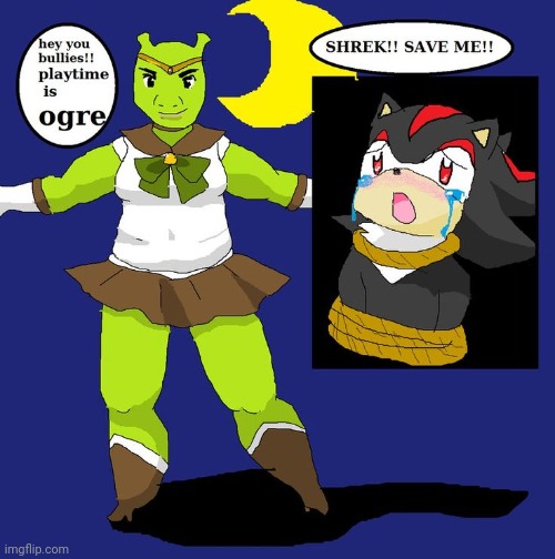 Sailor Shrek | made w/ Imgflip meme maker