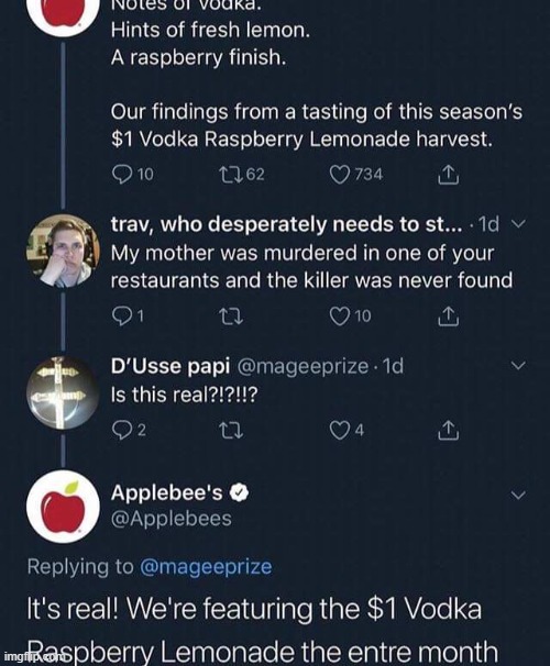 Applebee's | made w/ Imgflip meme maker