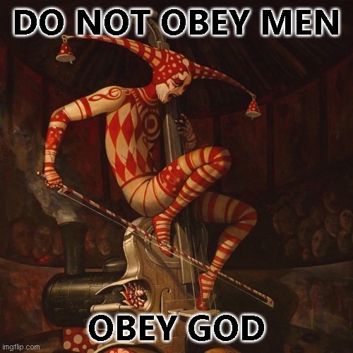 Do Not Obey Min |  DO NOT OBEY MEN; OBEY GOD | image tagged in do not question the elevated one,kellyanne conway,sucks | made w/ Imgflip meme maker