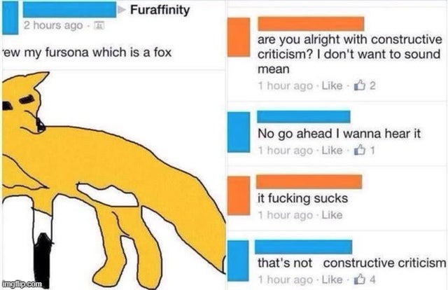 criticism | made w/ Imgflip meme maker