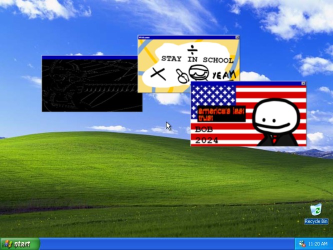 why there are popups? | image tagged in windows xp | made w/ Imgflip meme maker