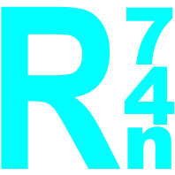 High Quality R74n Logo Transparent Background PNG Blank Meme Template