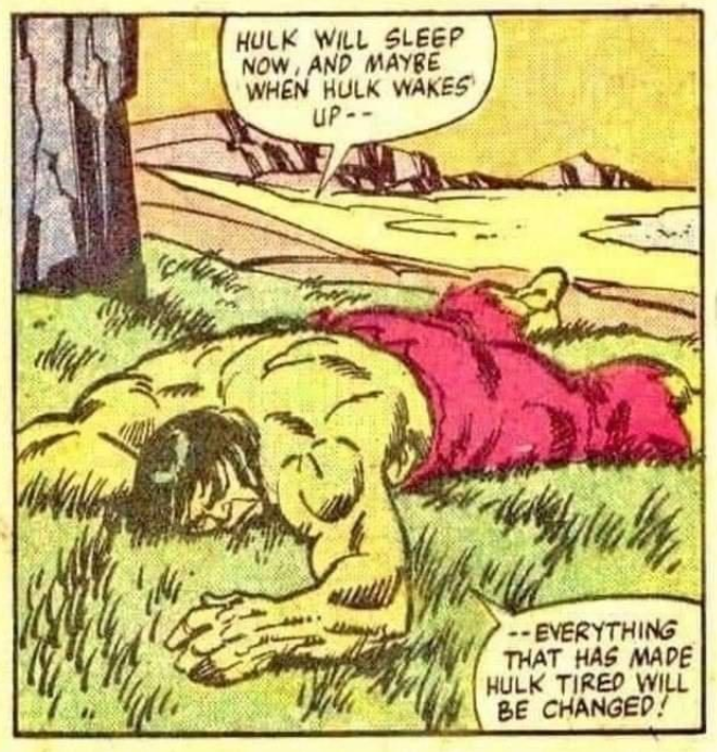 High Quality Hulk tired Blank Meme Template