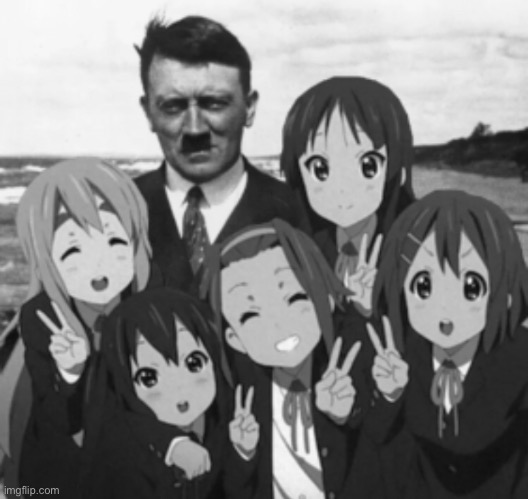 Hitler | image tagged in hitler,anime | made w/ Imgflip meme maker