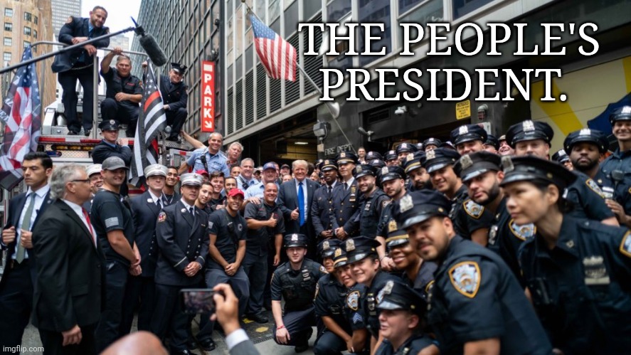 While Americans are turning their backs to Biden. | THE PEOPLE'S PRESIDENT. | image tagged in memes | made w/ Imgflip meme maker