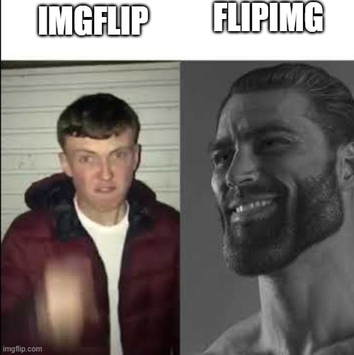 Giga chad template | FLIPIMG; IMGFLIP | image tagged in giga chad template | made w/ Imgflip meme maker