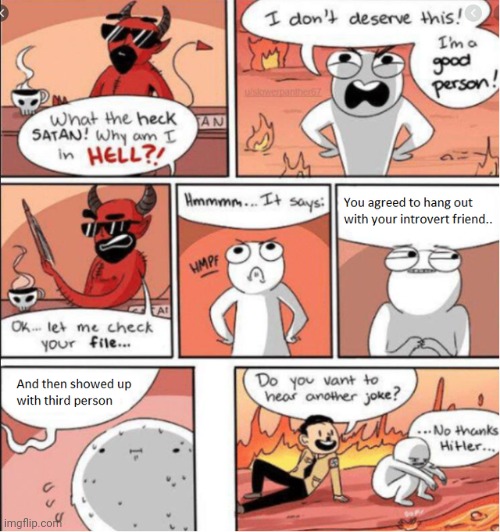 As an introvert I fu king hate this | made w/ Imgflip meme maker