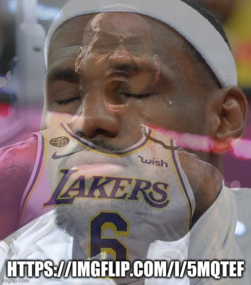 Crying LeBron James | HTTPS://IMGFLIP.COM/I/5MQTEF | image tagged in crying lebron james | made w/ Imgflip meme maker