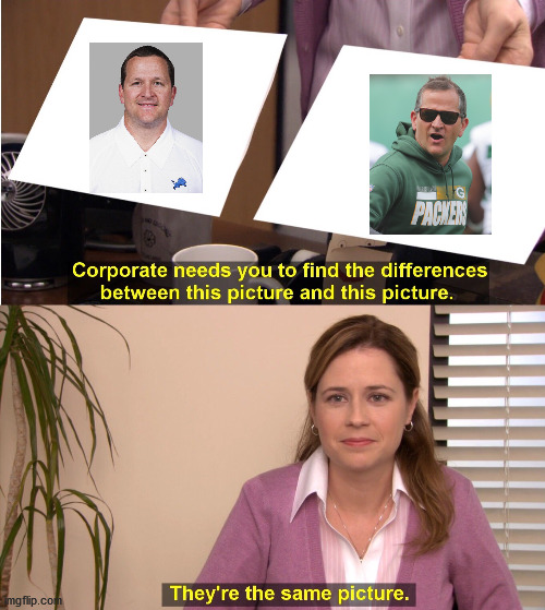 corporate wants you to find the difference | image tagged in corporate wants you to find the difference,NFCNorthMemeWar | made w/ Imgflip meme maker