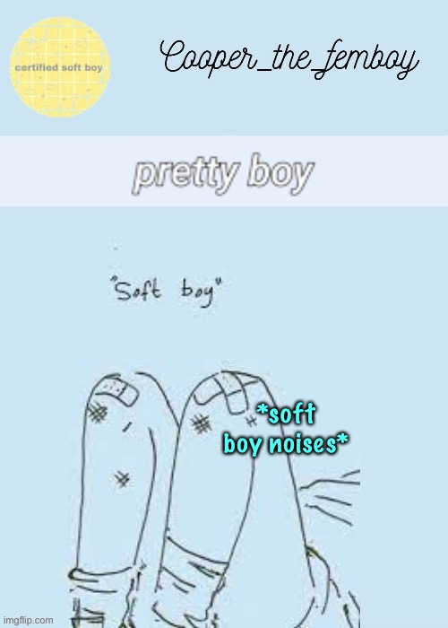 Soft boy | *soft boy noises* | image tagged in soft boy | made w/ Imgflip meme maker