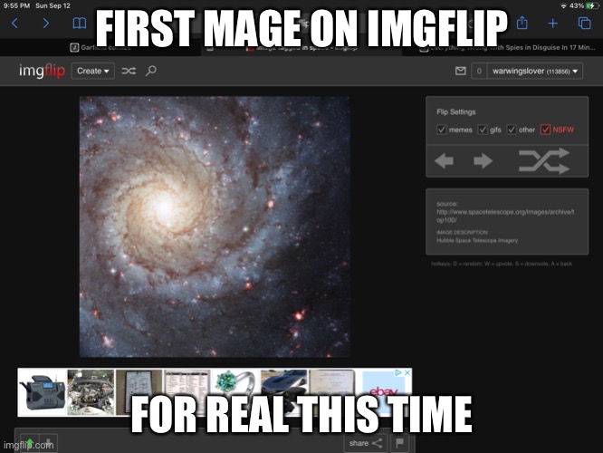 https://imgflip.com/i/3a4 | FIRST MAGE ON IMGFLIP; FOR REAL THIS TIME | image tagged in first time,after all these years | made w/ Imgflip meme maker