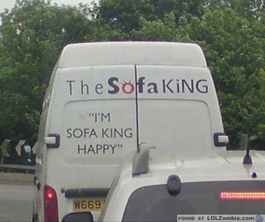 Sofa king Blank Meme Template