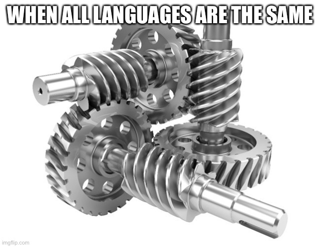 Doublet | WHEN ALL LANGUAGES ARE THE SAME | image tagged in language,exact,same,copy,original | made w/ Imgflip meme maker