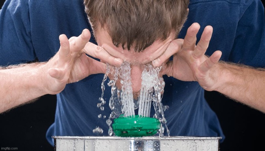 Eye Wash | image tagged in eye wash | made w/ Imgflip meme maker