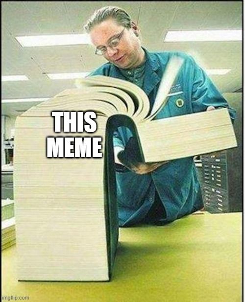 big book | THIS MEME | image tagged in big book | made w/ Imgflip meme maker