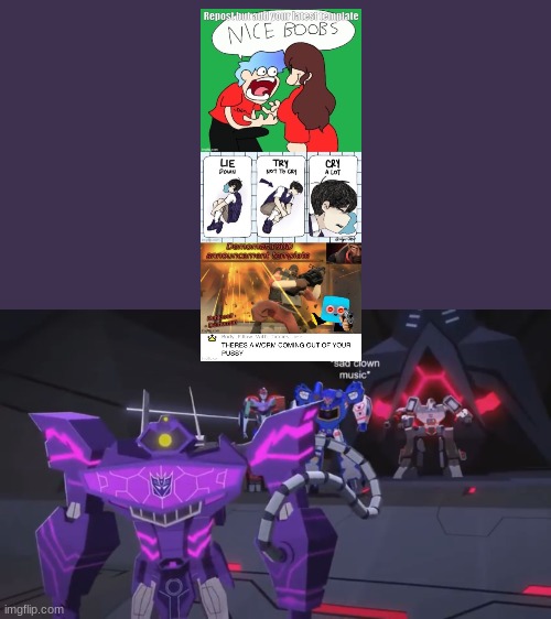 *sad clown noise* | image tagged in sad clown noise | made w/ Imgflip meme maker