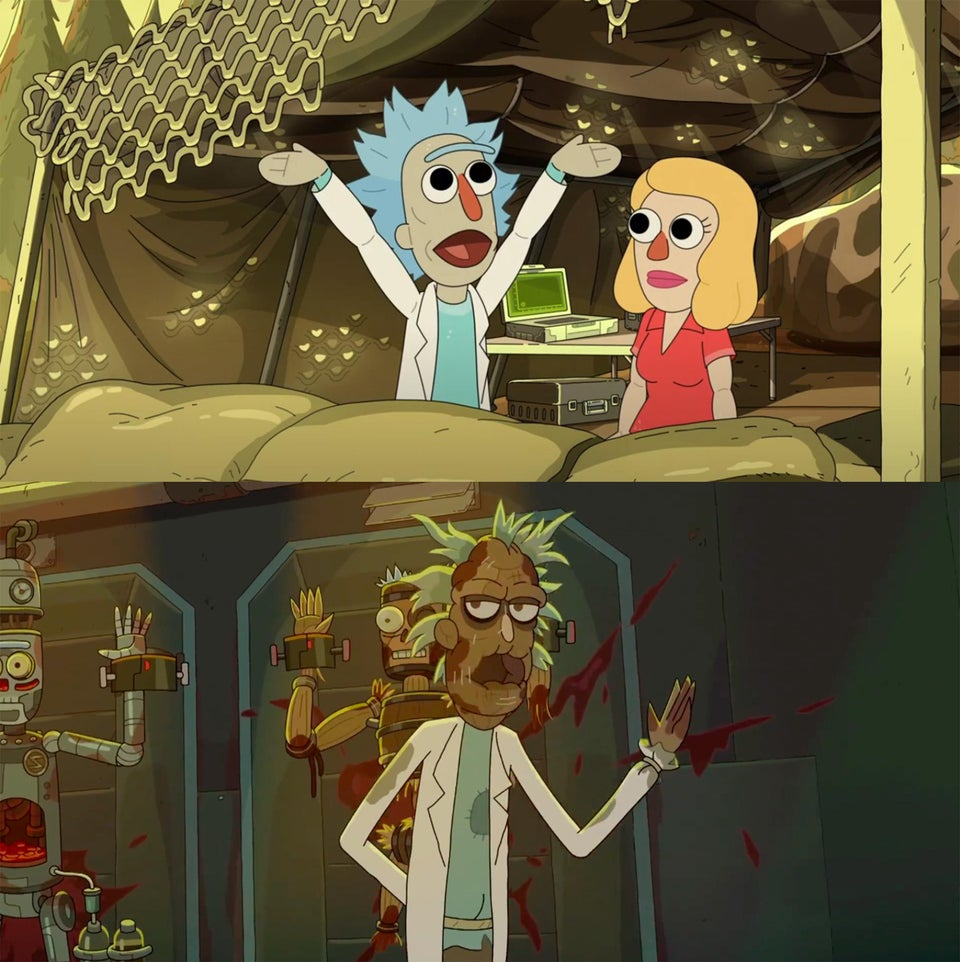 Rick and Morty Decoys Blank Meme Template