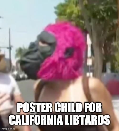 POSTER CHILD FOR CALIFORNIA LIBTARDS | image tagged in tolerant left | made w/ Imgflip meme maker