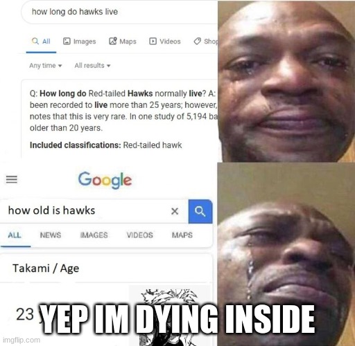 YEP IM DYING INSIDE | made w/ Imgflip meme maker