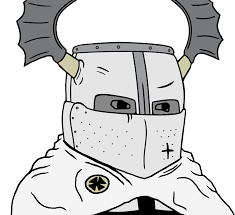 High Quality triggered knight Blank Meme Template