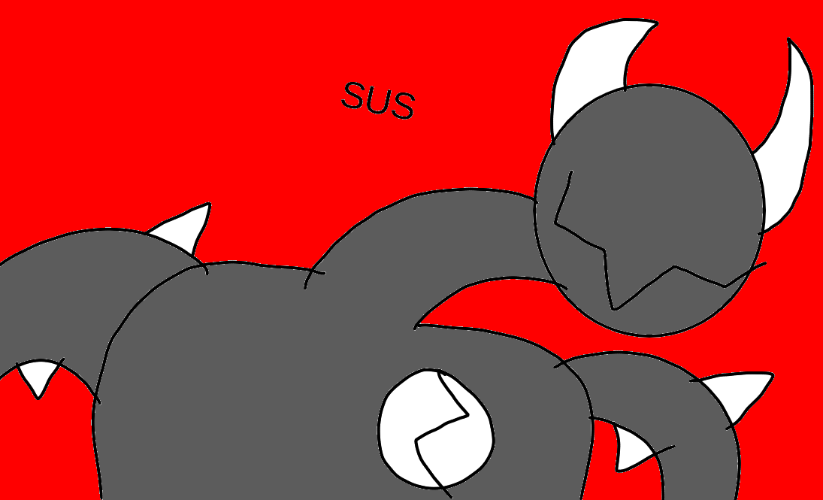 SUSSY SPIKE Blank Meme Template