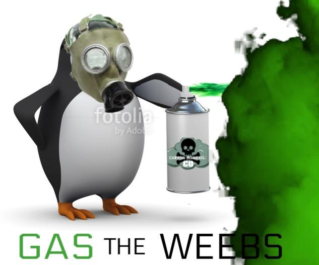 High Quality gas the weebs Blank Meme Template
