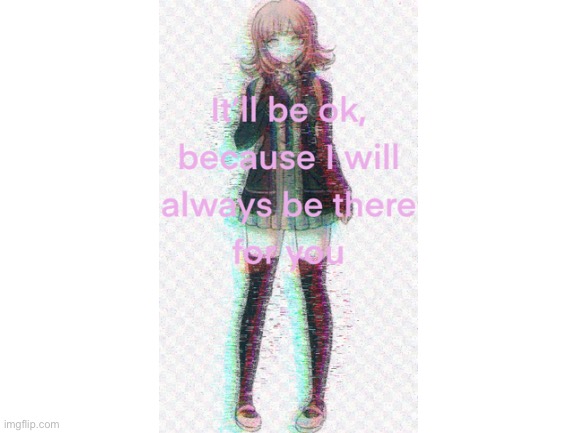 chiaki | image tagged in blank white template | made w/ Imgflip meme maker
