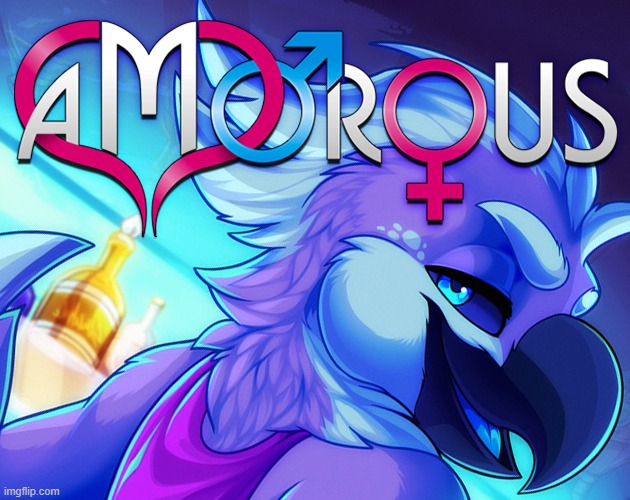 Gaymer Suggest: Amorous (Yes. I'm suggesting this. Fight me.) | image tagged in gaymer,lgbtq,furry,video games,games,gaymer suggest | made w/ Imgflip meme maker