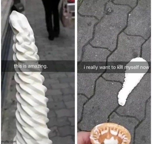 Ahhhh | image tagged in ice cream | made w/ Imgflip meme maker