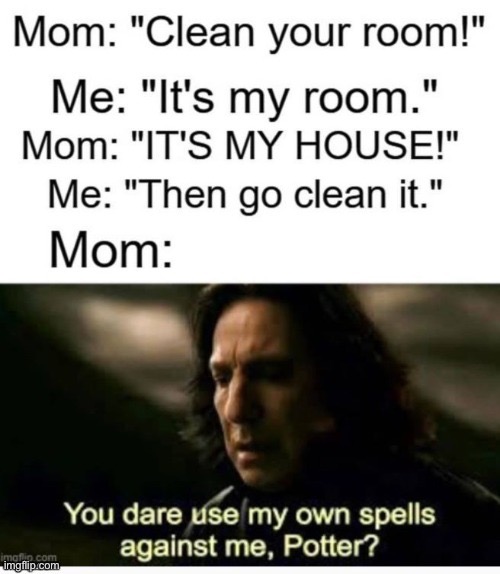How dare u potter | image tagged in funny,memes | made w/ Imgflip meme maker