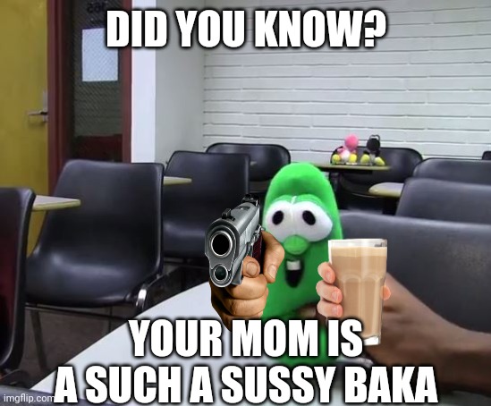 Did you know? Your mom sus | DID YOU KNOW? YOUR MOM IS A SUCH A SUSSY BAKA | image tagged in did you know sml version,sussy,among us | made w/ Imgflip meme maker