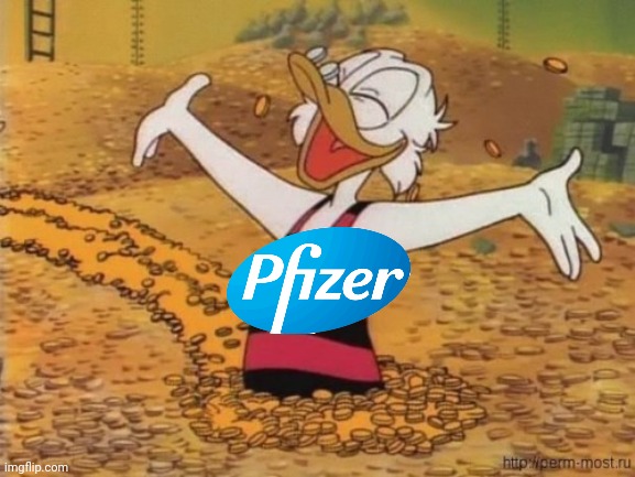 Scrooge McPfizer. | image tagged in memes | made w/ Imgflip meme maker