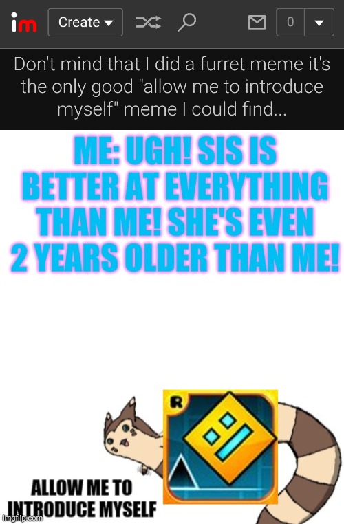 I guess this fits? | image tagged in furret,furret is taking over imgflip | made w/ Imgflip meme maker